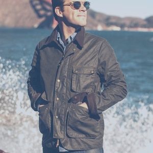 Taylor Stitch Rover Jacket in Chocolate Beeswax Canvas